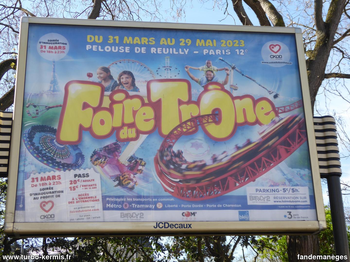 Foire du Trône 2023