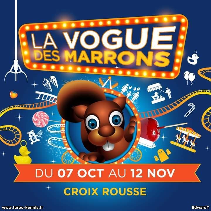 Affiche officielle de la Vogue des marrons de Lyon 2023