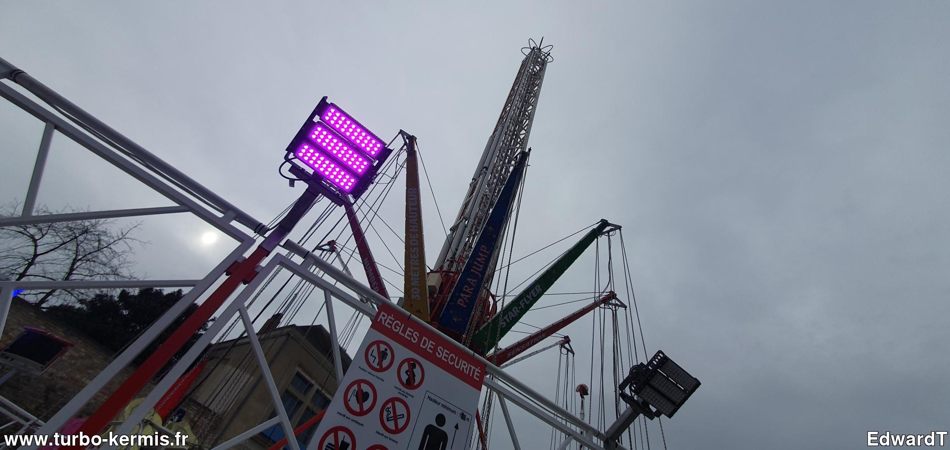 exploitation Para Jump AK Rides 🎢 TURBO KERMIS 🎡