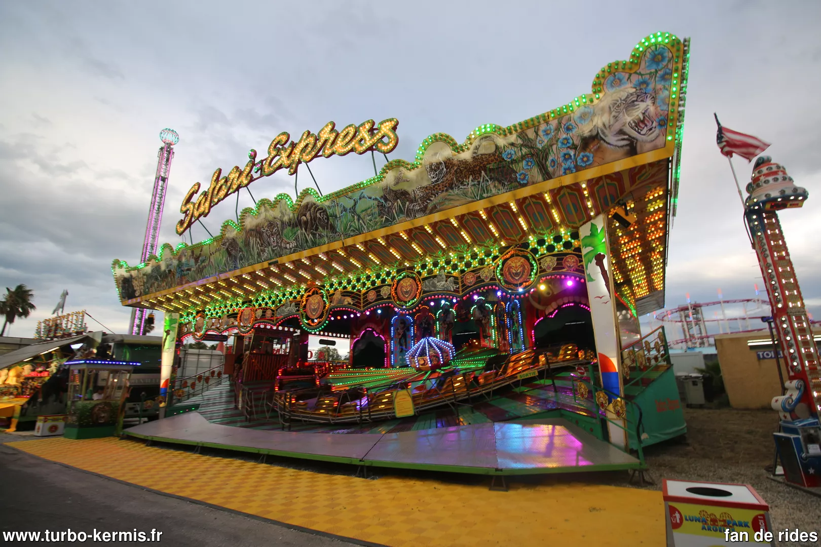 Argeles sur Mer (66) Lunapark 2025